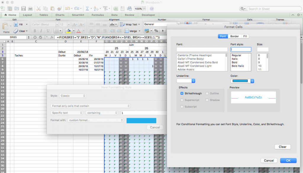 Comment faire un planning Excel Tutoriel ExécutionProjet