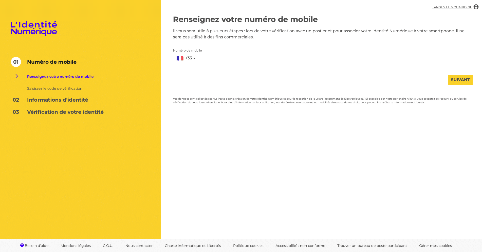 Comment créer son Identité Numérique La Poste pour utiliser son CPF